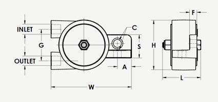 BBS-160 - Pneumatic Turbine Vibrator